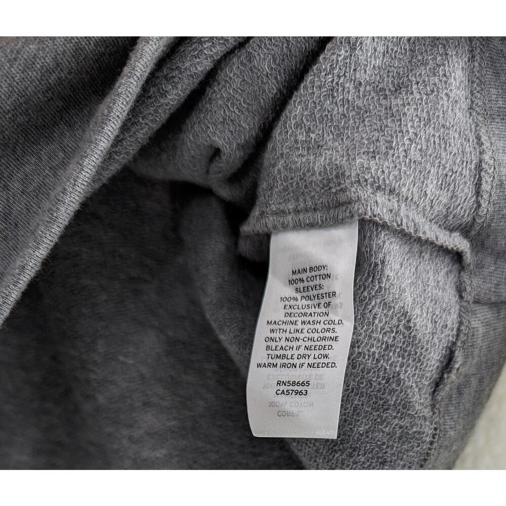 Girls Gray Peace Sweatshirt Colorblock Harper Canyon Size 7/8 - Picture 5 of 7